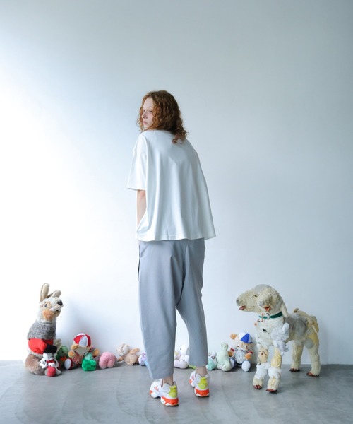 BEDSIDEDRAMA(ベットサイドドラマ)の「bedsidedrama/ベッドサイドドラマ/NOSTALGIC POCKET PANTS(その他パンツ・レディース・ブラック/ピンク・2/1)」の12枚目の写真