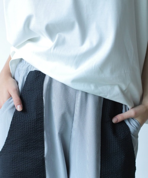 BEDSIDEDRAMA(ベットサイドドラマ)の「bedsidedrama/ベッドサイドドラマ/NOSTALGIC POCKET PANTS(その他パンツ・レディース・ブラック/ピンク・2/1)」の13枚目の写真