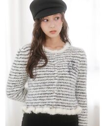 JUICY COUTURE（ジューシークチュール）の「【SNIDEL×Juicy Couture】フェザーケーブルカーディガン（カーディガン/ボレロ）」