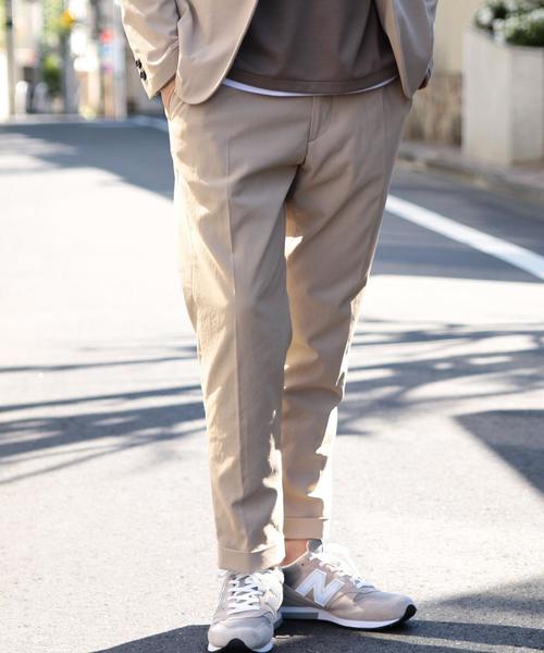 BEAUTY&YOUTH UNITED ARROWS（ビューティーアンドユースユナイテッドアローズ）の「BY ∴ ”TORAY” DOBBY アンクルパンツ◆（その他パンツ・メンズ・ベージュ/ネイビー・SMALL/X-LARGE/LARGE/MEDIUM）」の20枚目の写真