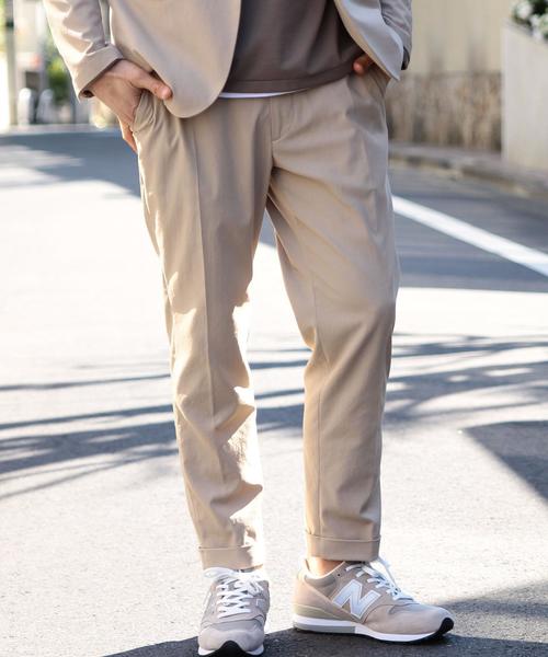 BEAUTY&YOUTH UNITED ARROWS（ビューティーアンドユースユナイテッドアローズ）の「BY ∴ ”TORAY” DOBBY アンクルパンツ◆（その他パンツ・メンズ・ベージュ/ネイビー・SMALL/X-LARGE/LARGE/MEDIUM）」の12枚目の写真