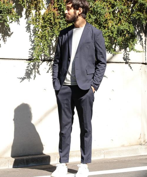 BEAUTY&YOUTH UNITED ARROWS（ビューティーアンドユースユナイテッドアローズ）の「BY ∴ ”TORAY” DOBBY アンクルパンツ◆（その他パンツ・メンズ・ベージュ/ネイビー・SMALL/X-LARGE/LARGE/MEDIUM）」の5枚目の写真