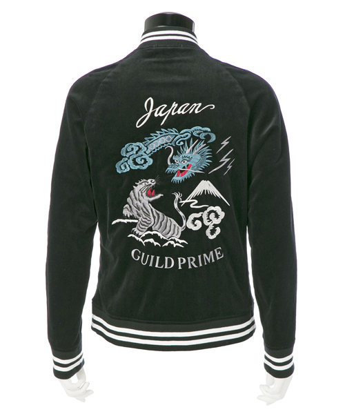 GUILD PRIME（ギルドプライム）の「【GUILD PRIME】MENS スーベニアブラックジャケット（ブルゾン・メンズ・ブラック・3/1/2）」の6枚目の写真