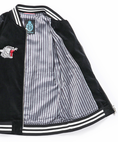 GUILD PRIME（ギルドプライム）の「【GUILD PRIME】MENS スーベニアブラックジャケット（ブルゾン・メンズ・ブラック・3/1/2）」の9枚目の写真