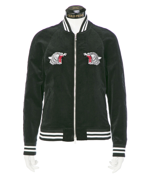 GUILD PRIME（ギルドプライム）の「【GUILD PRIME】MENS スーベニアブラックジャケット（ブルゾン・メンズ・ブラック・3/1/2）」の5枚目の写真