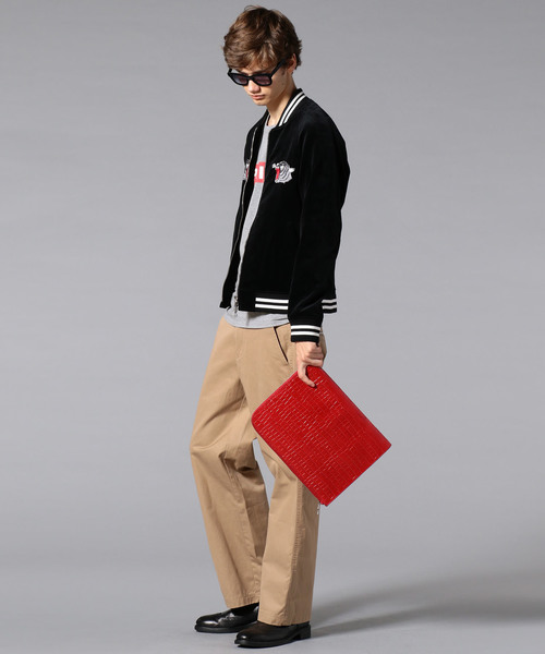 GUILD PRIME（ギルドプライム）の「【GUILD PRIME】MENS スーベニアブラックジャケット（ブルゾン・メンズ・ブラック・3/1/2）」の11枚目の写真