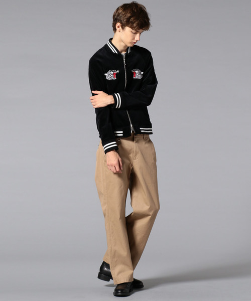 GUILD PRIME（ギルドプライム）の「【GUILD PRIME】MENS スーベニアブラックジャケット（ブルゾン・メンズ・ブラック・3/1/2）」の12枚目の写真