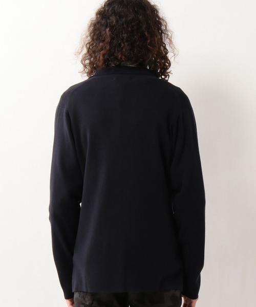 UNITED ARROWS(ユナイテッドアローズ)の「USET コットン ハイゲージ ニット ジャケット◆(テーラードジャケット・メンズ・グレー/ブラウン/ネイビー・MEDIUM/SMALL/X-LARGE/LARGE)」の20枚目の写真