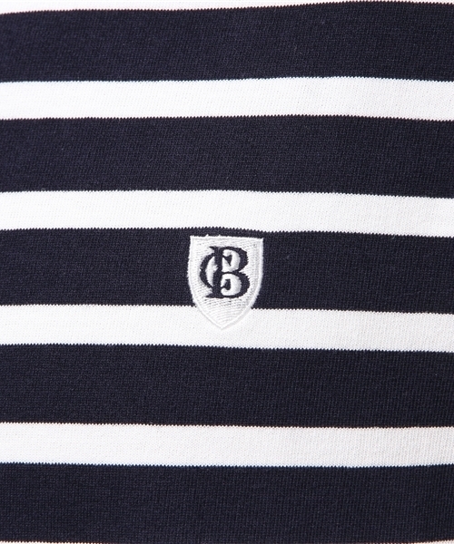 BLACK LABEL CRESTBRIDGE(ブラックレーベル・クレストブリッジ)の「マリンボーダー ロンT(Tシャツ/カットソー・メンズ・オフホワイト/ブルー/ネイビー/イエロー/レッド・2/3/4)」の10枚目の写真