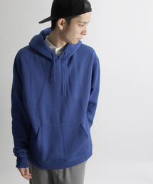 WEGO/カラー起毛ビッグシルエットプルパーカー