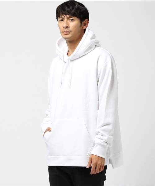 WEGO(ウィゴー)の「WEGO/カラー起毛ビッグシルエットプルパーカー(パーカー・メンズ・ブラック/ホワイト/杢グレー/キャメル/ピンク/カーキ/ブルー/レッド/イエロー・SMALL/MEDIUM/LARGE)」の18枚目の写真