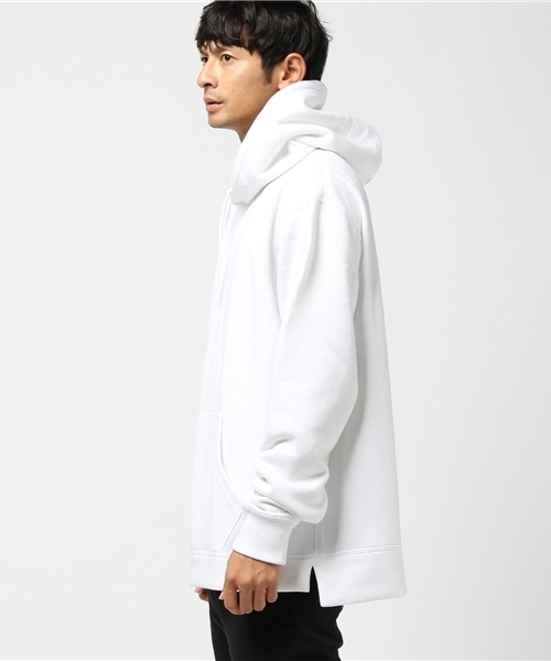 WEGO(ウィゴー)の「WEGO/カラー起毛ビッグシルエットプルパーカー(パーカー・メンズ・ブラック/ホワイト/杢グレー/キャメル/ピンク/カーキ/ブルー/レッド/イエロー・SMALL/MEDIUM/LARGE)」の10枚目の写真