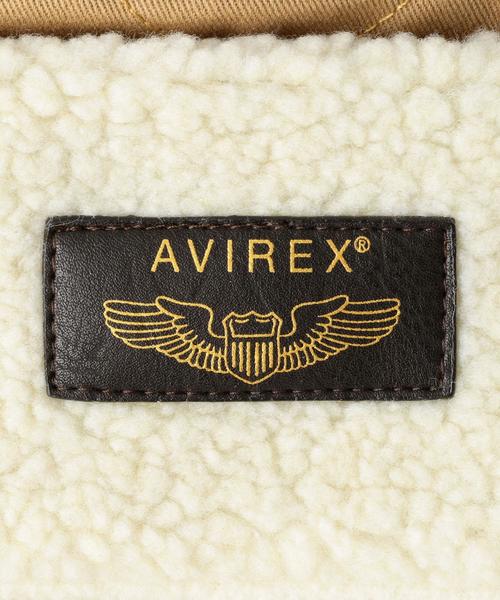 green label relaxing(グリーンレーベルリラクシング)の「【AVIREX(アヴィレックス)】BABY パイロット ハット◆(ハット・キッズ・ベージュ/オリーブ・50cm)」の5枚目の写真