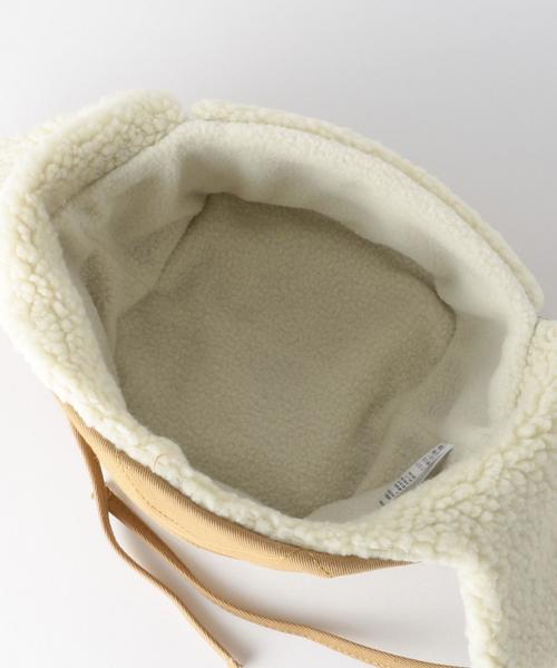 green label relaxing(グリーンレーベルリラクシング)の「【AVIREX(アヴィレックス)】BABY パイロット ハット◆(ハット・キッズ・ベージュ/オリーブ・50cm)」の6枚目の写真