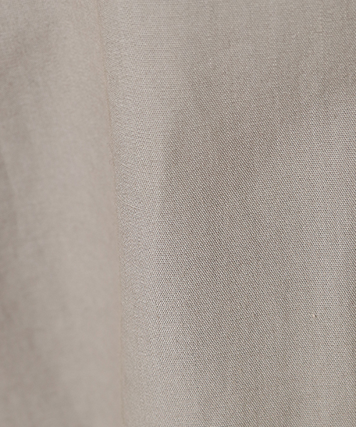 LBC（エルビーシー）の「ポプリン前開きワンピース（ワンピース・レディース・グレー/オリーブ・L/M）」の12枚目の写真