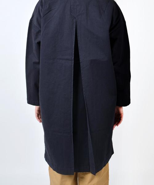 SHIPS Days（シップスデイズ）の「SHIPS Days: ノーカラー コート◇（ノーカラージャケット・レディース・オリーブ/ベージュ/ネイビー・ONE SIZE）」の11枚目の写真