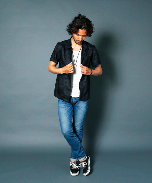 Magine(マージン)の「NO.35 STRETCH SLIM STRIGHT SELVAGE VINTAGE DENIM:NO.35 ストレッチスリムストレート セルビッチデニム(デニムパンツ・メンズ・インディゴブルー・44/46/48)」の5枚目の写真