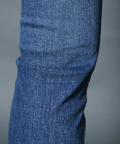 Magine(マージン)の「NO.35 STRETCH SLIM STRIGHT SELVAGE VINTAGE DENIM:NO.35 ストレッチスリムストレート セルビッチデニム(デニムパンツ・メンズ・インディゴブルー・44/46/48)」の10枚目の写真