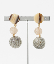 AVAN LILY | パイソンパーツイヤリング(イヤリング)