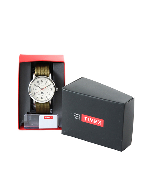 TIMEX にゃー 腕時計 TIMEX（タイメックス）の「にゃー×TIMEX（アナログ腕時計）」 - WEAR