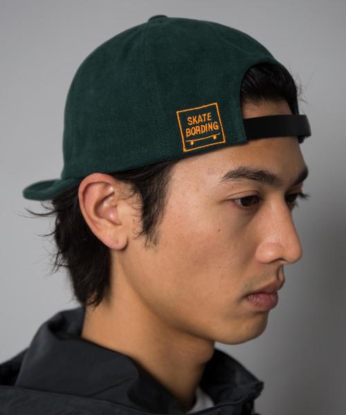 green label relaxing（グリーンレーベルリラクシング）の「SC GLR SKATEBORDING キャップ ◆（キャップ・メンズ・ブラック/ダークブラウン/ダークグリーン/ネイビー・FREE）」の4枚目の写真