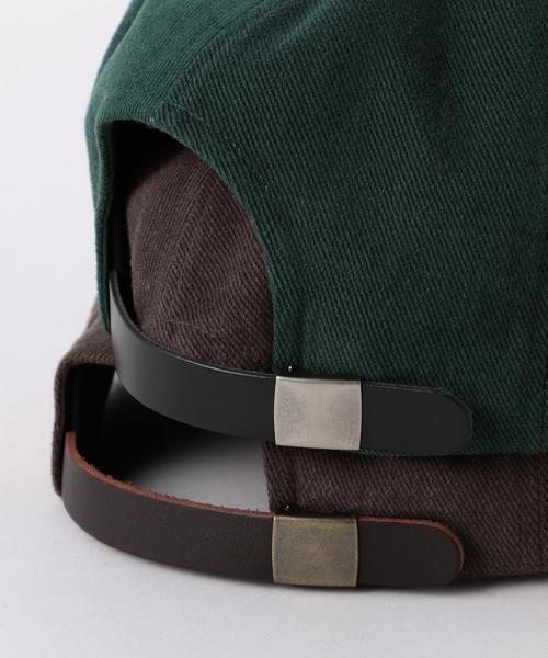 green label relaxing（グリーンレーベルリラクシング）の「SC GLR SKATEBORDING キャップ ◆（キャップ・メンズ・ブラック/ダークブラウン/ダークグリーン/ネイビー・FREE）」の5枚目の写真