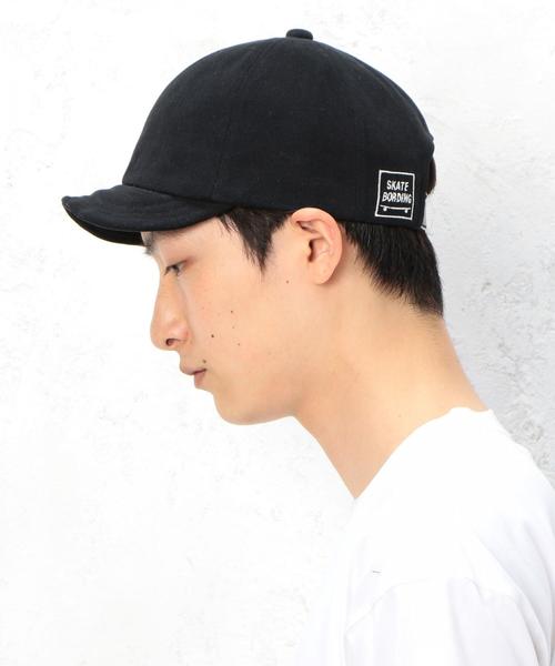 green label relaxing（グリーンレーベルリラクシング）の「SC GLR SKATEBORDING キャップ ◆（キャップ・メンズ・ブラック/ダークブラウン/ダークグリーン/ネイビー・FREE）」の7枚目の写真
