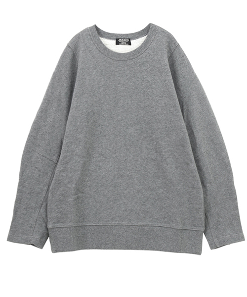ZUCCa(ズッカ)の「(O)コットン裏毛*(Tシャツ/カットソー・レディース・ブラック/ネイビー/グレー・MEDIUM/M size)」の1枚目の写真
