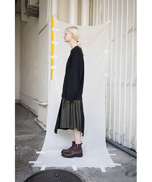 ZUCCa(ズッカ)の「(O)コットン裏毛*(Tシャツ/カットソー・レディース・ブラック/ネイビー/グレー・MEDIUM/M size)」の9枚目の写真