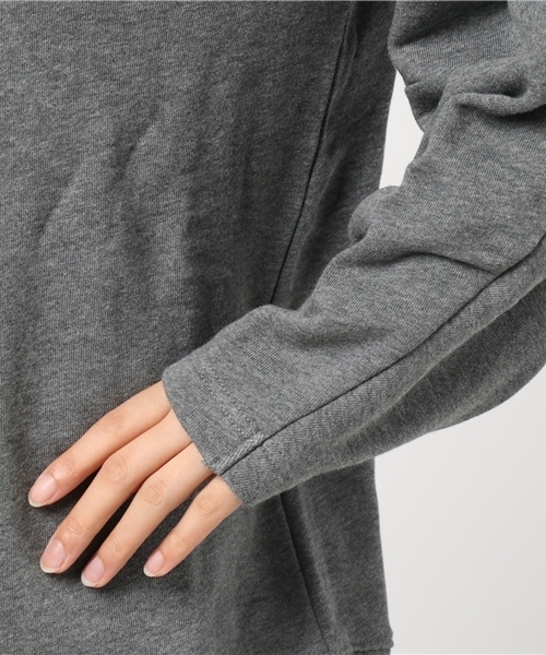 ZUCCa(ズッカ)の「(O)コットン裏毛*(Tシャツ/カットソー・レディース・ブラック/ネイビー/グレー・MEDIUM/M size)」の13枚目の写真