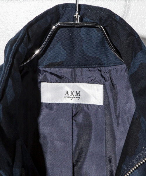 AKM Contemporary(エイケイエムコンテンポラリー)の「AKM Contemporary(エイケイエムコンテンポラリー)カモフラージュ柄M65(ミリタリージャケット・メンズ・カーキ/ブラック/ネイビー・MEDIUM/SMALL/LARGE)」の10枚目の写真