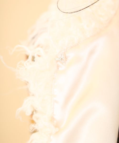 OLIVE des OLIVE（オリーブデオリーブ）の「フェイクファーベスト◆（その他アウター・レディース・オフホワイト/グレー/ブラック・FREE）」の8枚目の写真