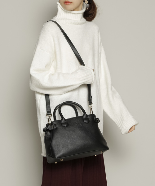 PLAIN CLOTHING（プレーンクロージング）の「サイドベルト2wayバッグ【PLAIN CLOTHING】（ショルダーバッグ・レディース・ブラック/キャメル/グレー・FREE）」の18枚目の写真