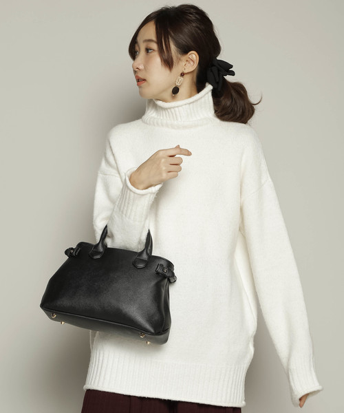 PLAIN CLOTHING（プレーンクロージング）の「サイドベルト2wayバッグ【PLAIN CLOTHING】（ショルダーバッグ・レディース・ブラック/キャメル/グレー・FREE）」の19枚目の写真