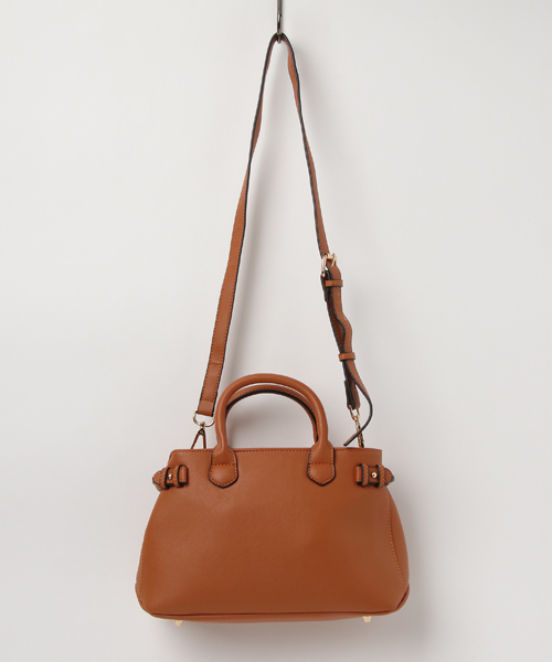 PLAIN CLOTHING（プレーンクロージング）の「サイドベルト2wayバッグ【PLAIN CLOTHING】（ショルダーバッグ・レディース・ブラック/キャメル/グレー・FREE）」の21枚目の写真