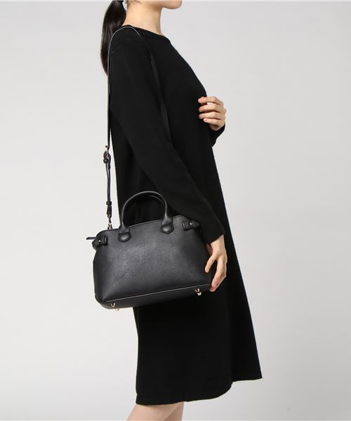 PLAIN CLOTHING（プレーンクロージング）の「サイドベルト2wayバッグ【PLAIN CLOTHING】（ショルダーバッグ・レディース・ブラック/キャメル/グレー・FREE）」の8枚目の写真