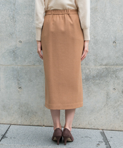 RIVE DROITE(リヴドロワ)の「カルゼロングタイトスカート(スカート・レディース・ブラック/キャメル・36/38)」の10枚目の写真