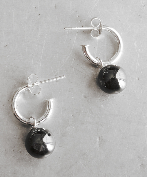 TONE SELECT GOODS(トーンセレクトグッズ)の「【925 SILVER ACC】ラウンドストーンスイングピアスSV925(OG)(ピアス(両耳用)・レディース・その他/その他1/その他2/ターコイズブルー/その他3/その他4/その他5/その他6/その他7・FREE)」の7枚目の写真