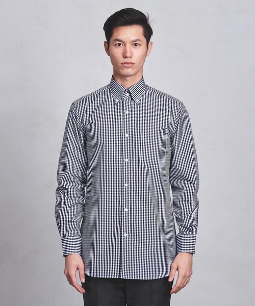 UNITED ARROWS(ユナイテッドアローズ)の「UADB ギンガムチェック BD シャツ(シャツ/ブラウス・メンズ・ネイビー・42cm/38cm/41cm/39cm/37cm/40cm/36cm/43cm)」の3枚目の写真