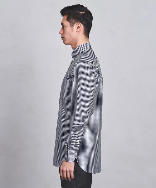 UNITED ARROWS(ユナイテッドアローズ)の「UADB ギンガムチェック BD シャツ(シャツ/ブラウス・メンズ・ネイビー・42cm/38cm/41cm/39cm/37cm/40cm/36cm/43cm)」の4枚目の写真