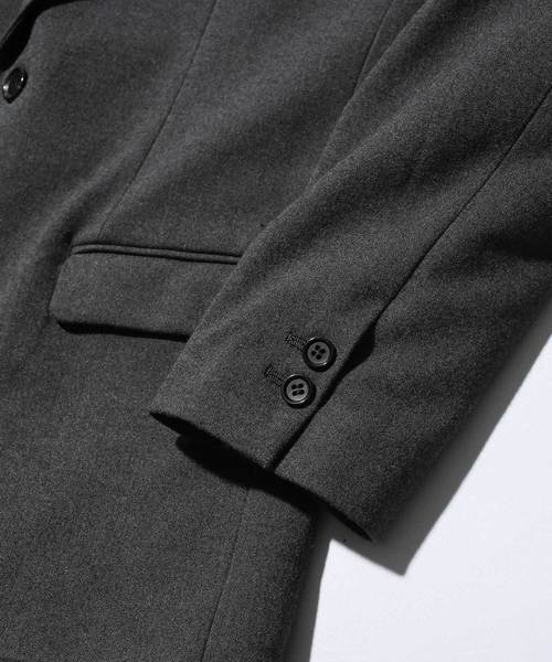 MR.OLIVE（ミスターオリーブ）の「THERMO LITE STRETCH TWILL / ROLLING DOWN 3B NOTCHED LAPEL JACKET（テーラードジャケット・メンズ・チャコールグレー/ブラック/ブラウン・SMALL/MEDIUM/LARGE）」の8枚目の写真