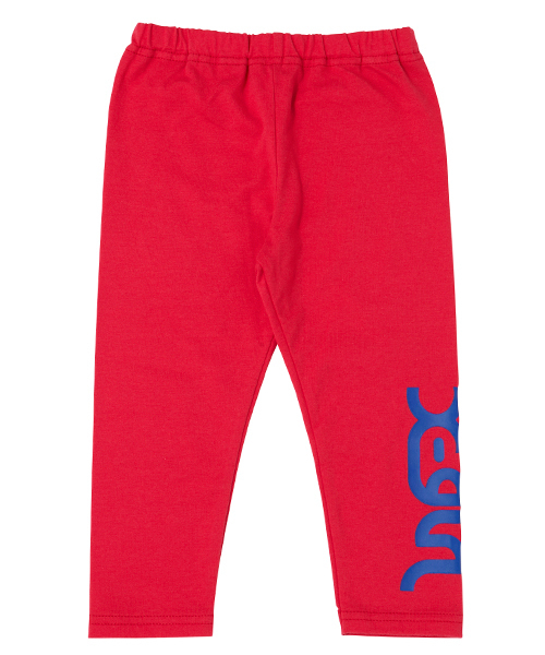 X-girl Stages(エックスガールステージス)の「BASIC LONG LEGGINGS (12M~3T)(レギンス/スパッツ・キッズ・ブラック/レッド/ピンク/ネイビー・6M/12M/2T/3T)」の4枚目の写真