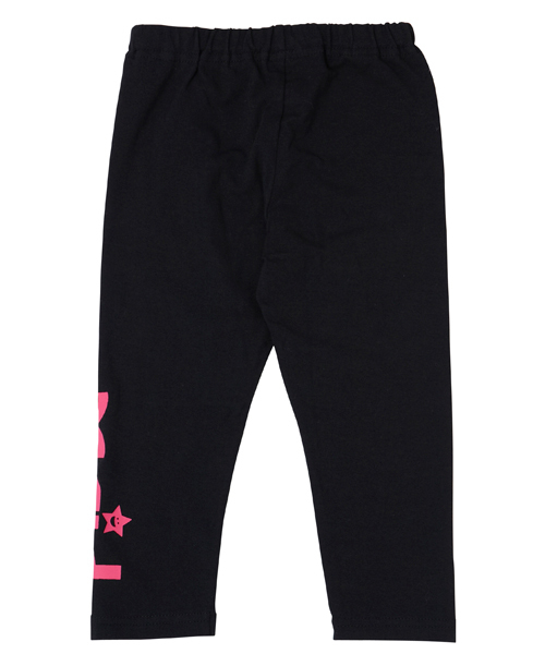 X-girl Stages(エックスガールステージス)の「BASIC LONG LEGGINGS (12M~3T)(レギンス/スパッツ・キッズ・ブラック/レッド/ピンク/ネイビー・6M/12M/2T/3T)」の5枚目の写真