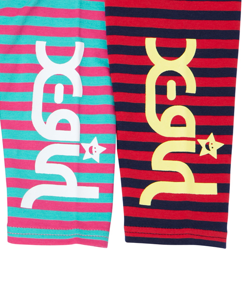 X-girl Stages(エックスガールステージス)の「BASIC LONG LEGGINGS (12M~3T)(レギンス/スパッツ・キッズ・ブラック/レッド/ピンク/ネイビー・6M/12M/2T/3T)」の7枚目の写真