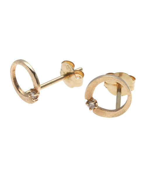 K10 ピアス　セット JUPITER ピアス 「K10」バーピアス＆チェーンピアスキャッチ