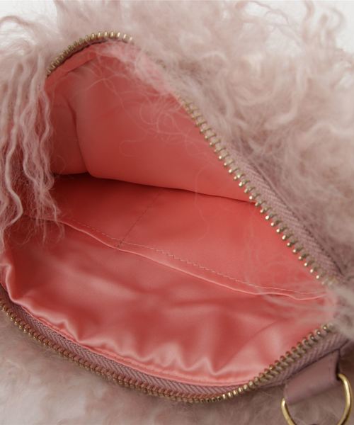 Banner Barrett（バナーバレット）の「【furable】ラムファーバッグ（ショルダーバッグ・レディース・ピンク/ミント/モカ・FREE）」の6枚目の写真