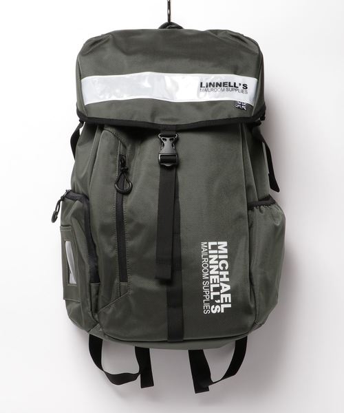 MICHAEL LINNELL(マイケル リンネル)の「MICHAEL LINNELL/マイケルリンネル BIG BACKPACK 30L(バックパック/リュック・メンズ・ホワイト/ブラック/カーキ/ブルー系その他/ブルー系その他2/イエロー/レッド/その他・FREE)」の4枚目の写真