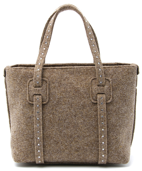 Soareak(ソアリーク)の「【bonfanti】 トートバッグ(トートバッグ・レディース・ベージュ/ネイビー・FREE)」の1枚目の写真