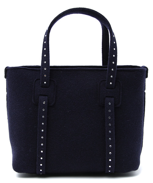 Soareak(ソアリーク)の「【bonfanti】 トートバッグ(トートバッグ・レディース・ベージュ/ネイビー・FREE)」の2枚目の写真