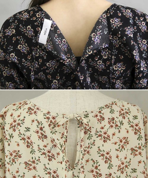 select MOCA（セレクトモカ）の「花柄ワンピース（ワンピース・レディース・アイボリー/ブラウン/ブラック・FREE）」の21枚目の写真